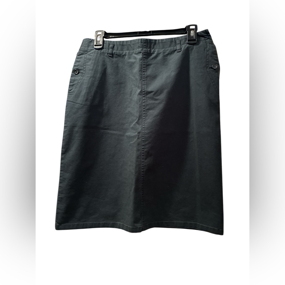 Lacoste Dark green/blue Cotton blend skirt. SZ EU 38 US 8.